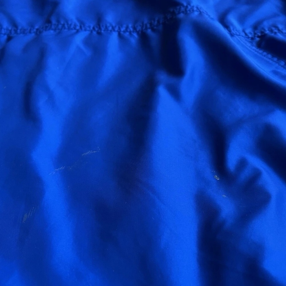 VTG 1980s Patagonia XL Nylon Fleece Lined Bomber Jacket Blue Made in USA READ - Picture 8 of 16